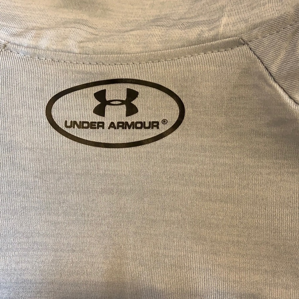 Under Armour Heat Gear Top PALE AQUA COLOR (See All Photos) - Picture 7 of 7